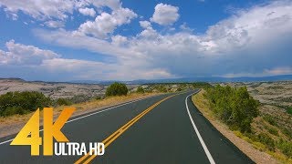 4K Scenic Byway 12  All American Road in Utah USA  5 Hour of Road Drive with Relaxing Music [upl. by Noemis351]