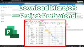 Cara Tutorial Download Microsoft Project Professional 2019 Mudah [upl. by Ilohcin24]