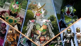 Kamen Rider Gaim All Rider Henshin amp Forms [upl. by Cornell]