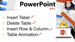 Powerpoint Me Table Kaise Banaye  PowerPoint Table Animation  PowerPoint Table Tutorial [upl. by Enale]