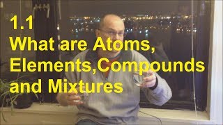 S111 What are Atoms ElementsCompounds and Mixtures Separation Techniques SL IB Chemistry [upl. by Dlawso]