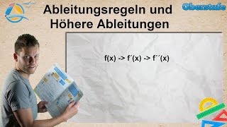 Ableitungsregeln und Höhere Ableitungen  Oberstufe ★ Wissen [upl. by Kralc]