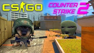 CSGO vs CS2 [upl. by Nolyak]