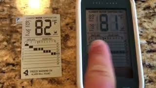 Swimming Pool Acurite Digital Thermometer Review and Unboxing [upl. by Gorlin920]