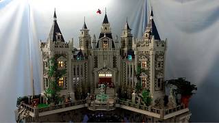 Largest LEGO Batcave in the World In Depth with Wayne Manor [upl. by Suilenroc]