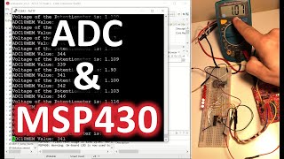 ADC in MSP430 Microcontroller [upl. by Elleiad]