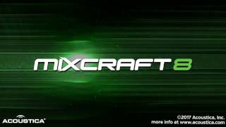 Acoustica Mixcraft 8 Recording Studio Intro [upl. by Anaeli]