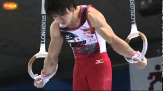 Kohei UCHIMURA JPN AA SR  WC 2011 Tokyo [upl. by Karlis]