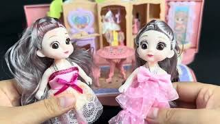 💖 14 Minutes Satisfying with Unboxing Yimi Cute Princess Doll Play Set ASMR  Secret Toy ASMR 💖 [upl. by Hodgson]