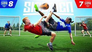 SIDEMEN vs SIDEMEN TEAM FOOTBALL CHALLENGE [upl. by Attirehs]