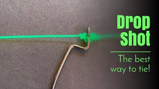 Best way to tie a drop shot rig [upl. by Esinal]