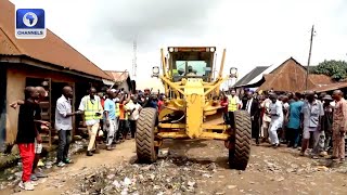 Benue Development Governor Alia Flags Off Construction Of 16 Roads [upl. by Donnell]