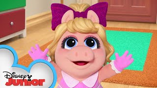 Piggys Diner  Muppet Babies  disneyjr [upl. by Berti]