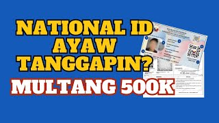 DIGITAL NATIONAL ID  HINDI TINATANGGAP digitalnationalid ephilid [upl. by Shoemaker]