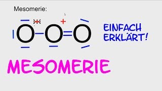 Chemie Mesomerie Grenzstrukturen  Erklärung Nachhilfe Tutorial HD German Deutsch [upl. by Blancha639]