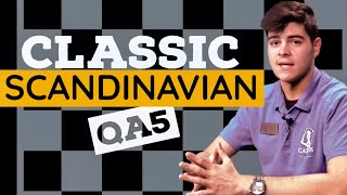 Chess Openings Abridged 3 Scandinavian Defense Qa5 line [upl. by Ahsuat]