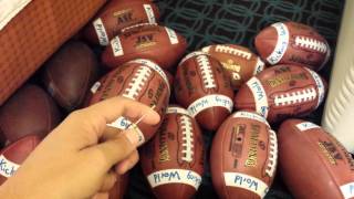 Tips for Inflating a Kicking Football [upl. by Arrak109]