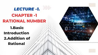 Rational number  Lecture 1  Chapter 1  class 8th maths rationalnumbers ramanujan [upl. by Zeena370]