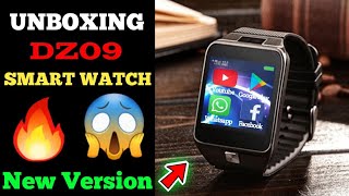 Unboxing New DZ09 Smart Watch [upl. by Therron230]