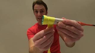 How To Grip A Badminton Racquet The best way [upl. by Enyar]