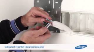 Video Installazione Monosplit Samsung [upl. by Farmelo542]