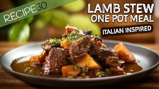 OMG Italian Style Rich lamb stew with honey and caramelised onion [upl. by Willumsen]