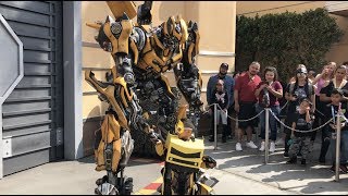 TRANSFORMERS Bumblebee meets his biggest fan [upl. by Russian]