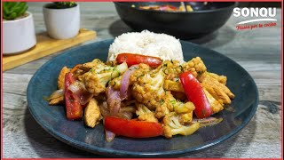 ASI SE PREPARA SALTADO DE COLIFLOR I COMIDA PERUANA [upl. by Morvin]