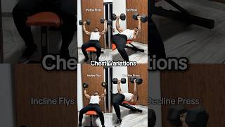 Chest Workout Variations bodybuilding fitness shorts [upl. by Adnolahs]