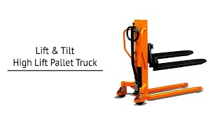 LTT Lift amp Tilt High Lift Pallet Truck [upl. by Nelyk]