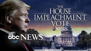 Donald Trump becomes 3rd president in US history to be impeached [upl. by Edasalof]