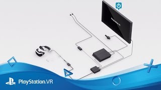 PlayStation VR From SetUp to Play  Part 2  Getting Connected [upl. by Lecia]