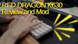 Redragon K630 Dragonborn Review and Mod The budget GK61X [upl. by Gagne]