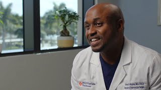 Meet a vascular and endovascular surgeon in South Florida Dr Kelechi Akuma [upl. by Nollahs]