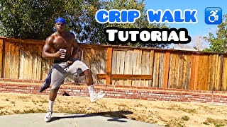 How To Crip Walk In 2021  Step by Step Tutorial [upl. by Enoek]