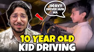 10 Years Old Kid Driving A Car Dangerous 😱  Eid Ki Shopping Ho Gyi 🛍️ [upl. by Aikam349]