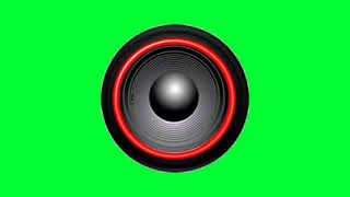 speakers animation with sound green screen effect video [upl. by Harmony776]