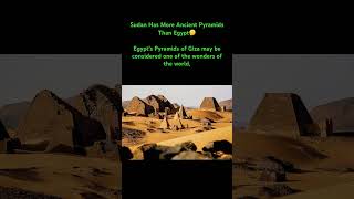 Sudan Has More Ancient Pyramids Than Egypt🤔 interestingfacts amazingfacts shorts knowledge [upl. by Chee]