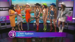 From boots to belt buckles Boot Barn has the best fashion tips for CMA Fest [upl. by Ahsil914]