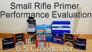 Small Rifle Primer Evaluation using 65 Creedmoor [upl. by Sherar242]