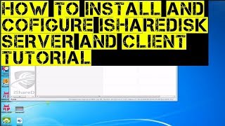 HOW TO SETUP ISHAREDISK DISKLESS SERVER amp CLIENT TUTORIAL PART 2 [upl. by Arocet94]