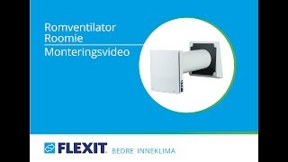 Flexit Romventilator Monteringsvideo [upl. by Latsirk]