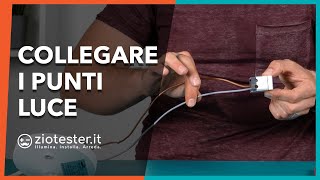 Come collegare i punti luce [upl. by Ahsats]