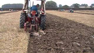 David Brown tractors at the AllWales Ploughing Match 19th September 2009 [upl. by Ecadnac]