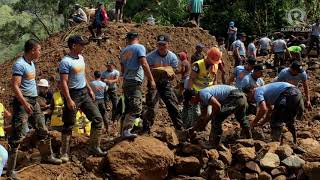 Typhoon Ompong aftermath Itogon Benguet [upl. by Winchester634]