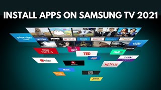 Install Apps on a Samsung Smart TV [upl. by Aleibarg492]