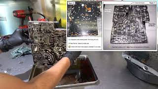 Ford 6R140 Valve Body Disassembly  Powerstroke Diesel 67L 2017 [upl. by Aerdnahc436]