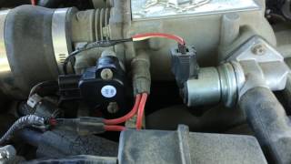 How To replace A Tps Sensor 2003 Ford Mustang [upl. by Elden994]