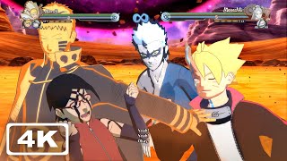 All Team Ultimate Jutsus 4K 60fps Naruto Storm 4 Next Generations [upl. by Alyel]