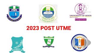 POST UTME POST UTME PAST QUESTIONS AND ANSWERS POST UTME 2023 [upl. by Kcirdneked]